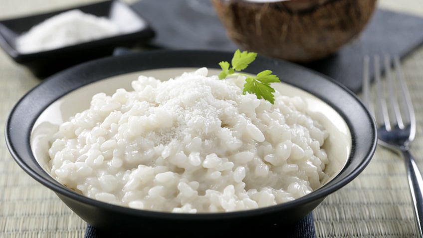 الأرز بجوز الهند