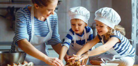 cuisiner avec les enfants