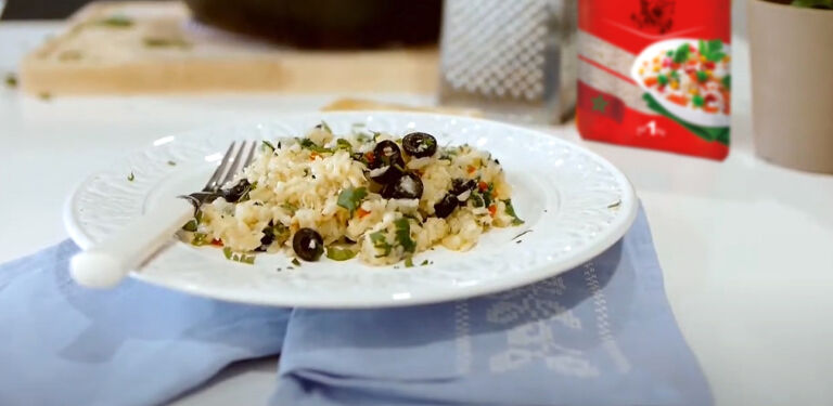 Foto de أرز مع سمك القد: وصفة كريمية لذيذة مميزة للغاية