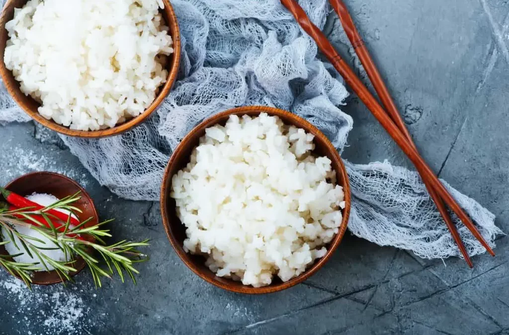 استعمال بقايا الأرز الأبيض المتبقية؟