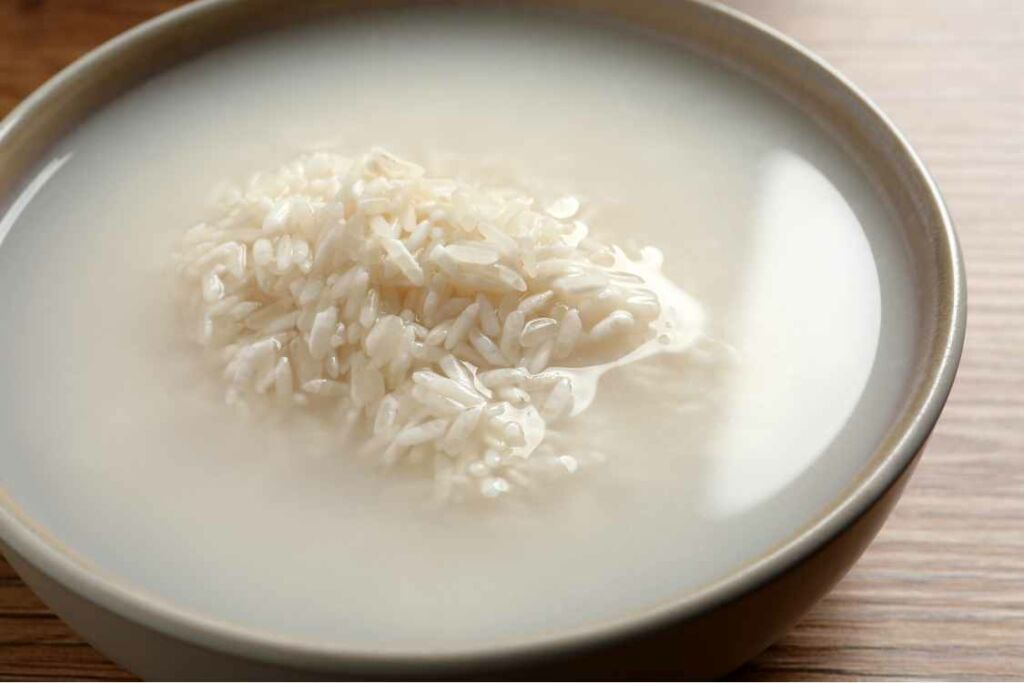 trempage préalable de riz avant cuisson