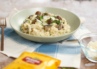 Recette Risotto aux champignons