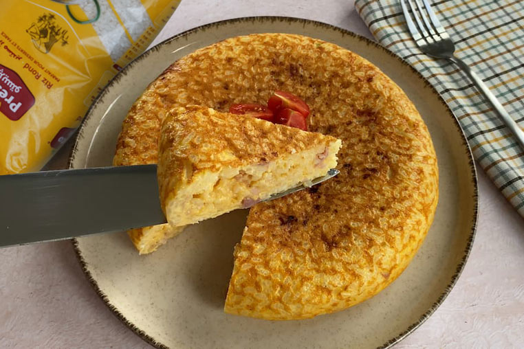Foto de Recette de tortilla de riz : délicieuse et facile à préparer