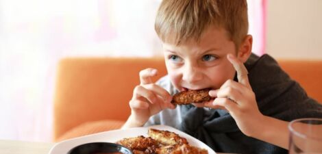 Repas pour enfant sain et nutritif