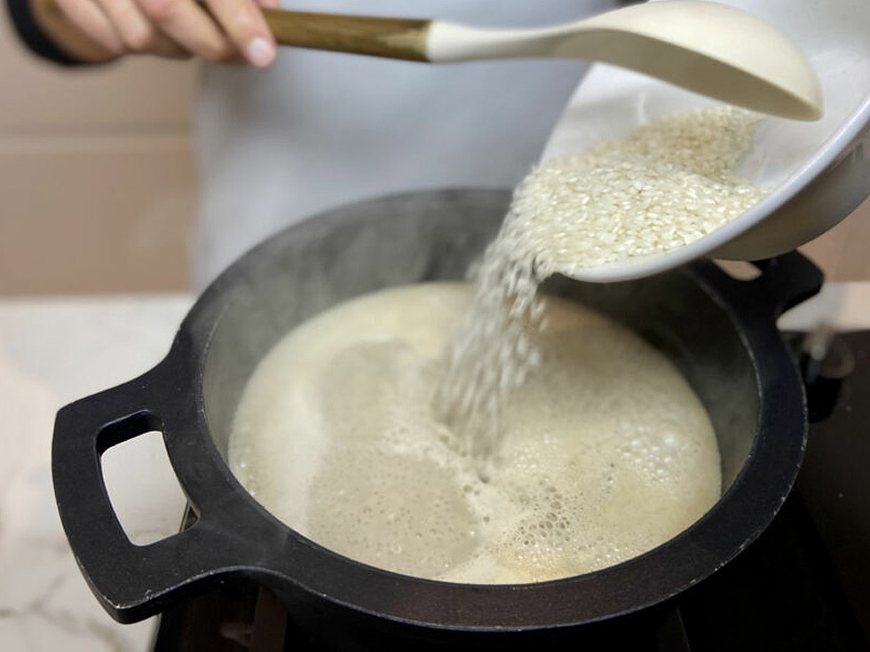 Riz chufa : cuire le riz