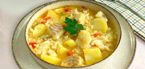 imagen receta Pommes de terre à la morue et au riz : recette traditionnelle