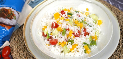 imagen receta Salade de riz : Recettes Fraîches et Faciles pour Tous