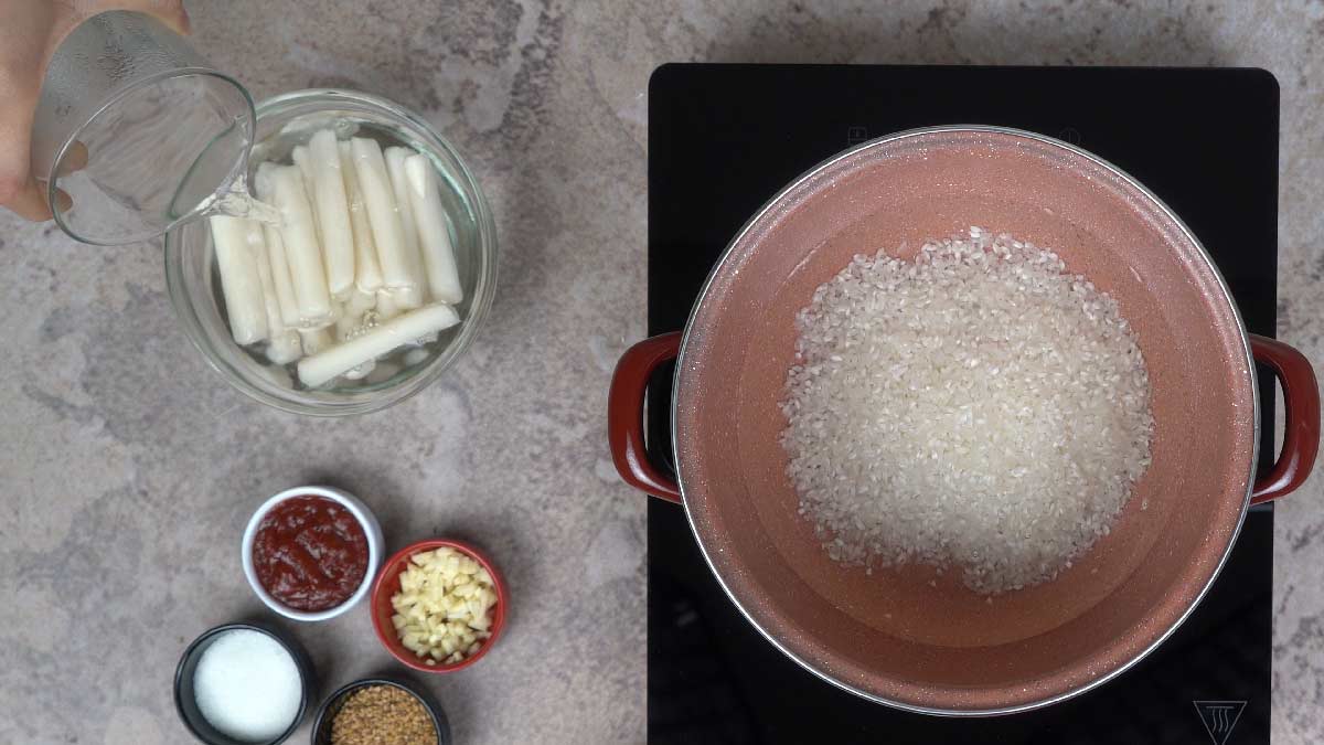 TTteokbokki : Marinade de poulet