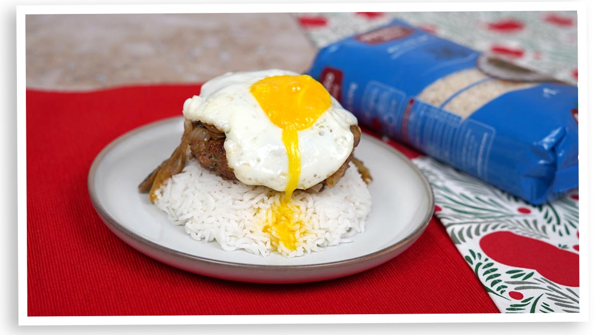 loco moco : Cuisson du riz