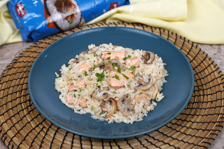 le riz au saumon l'un des plats riche en oméga 3