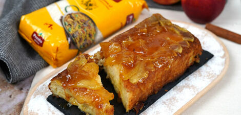 gateau de riz et pommes