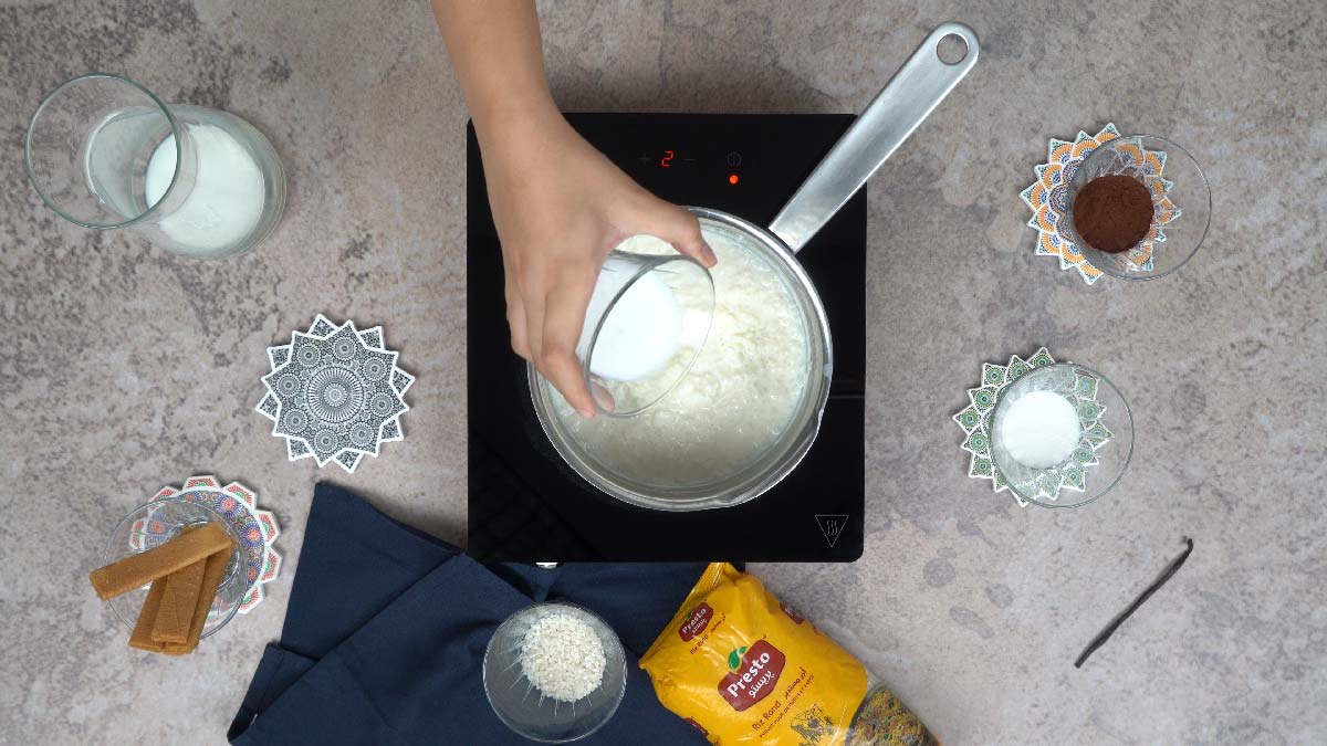 recette riz au lait facile pour 2 personnes : Ajout de sucre