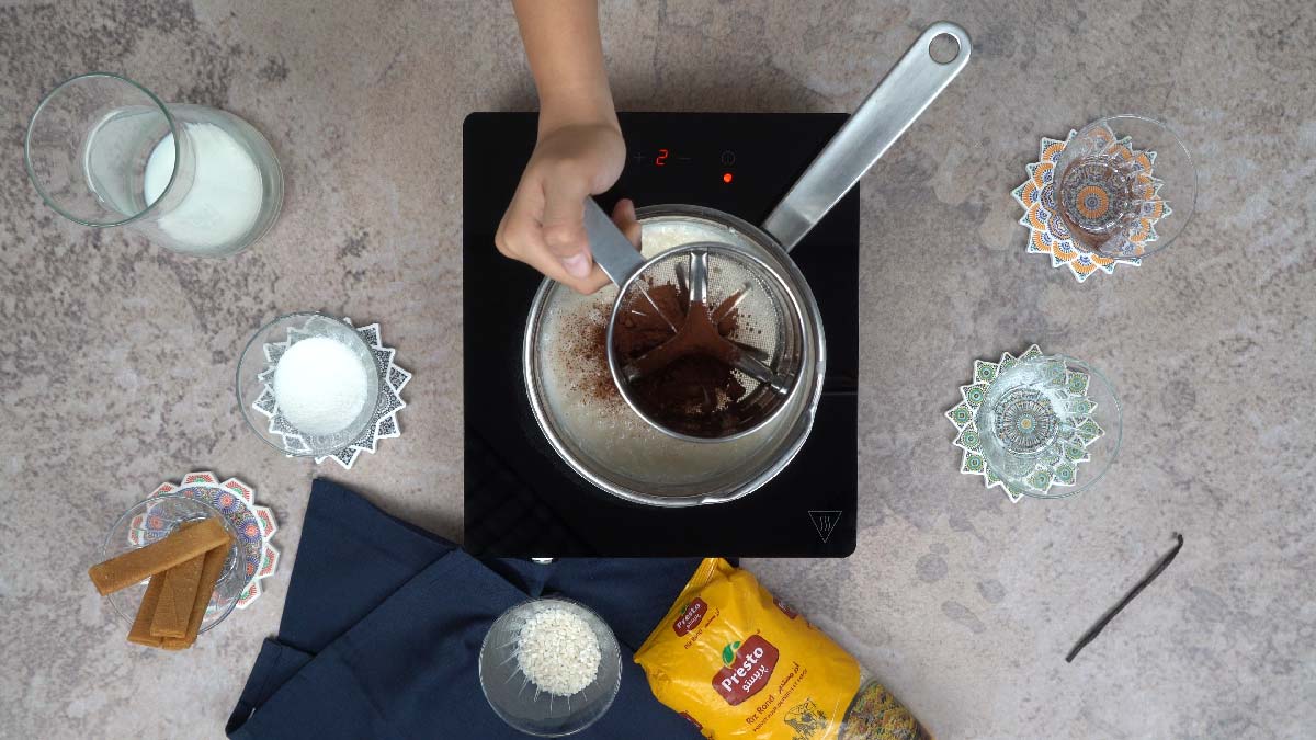 recette riz au lait facile pour 2 personnes : Ajout de chocolat