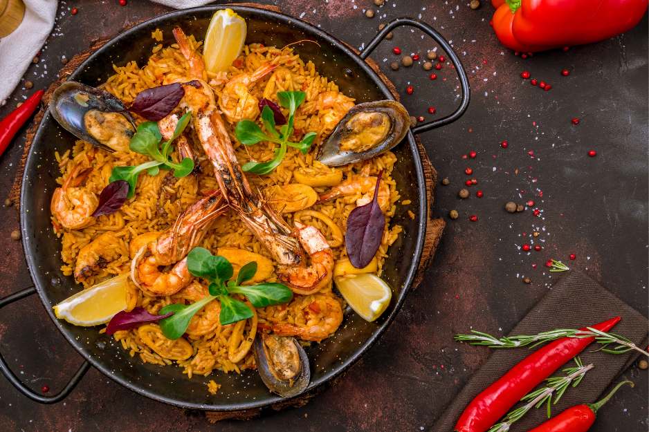 Préparer la paella à l’avance