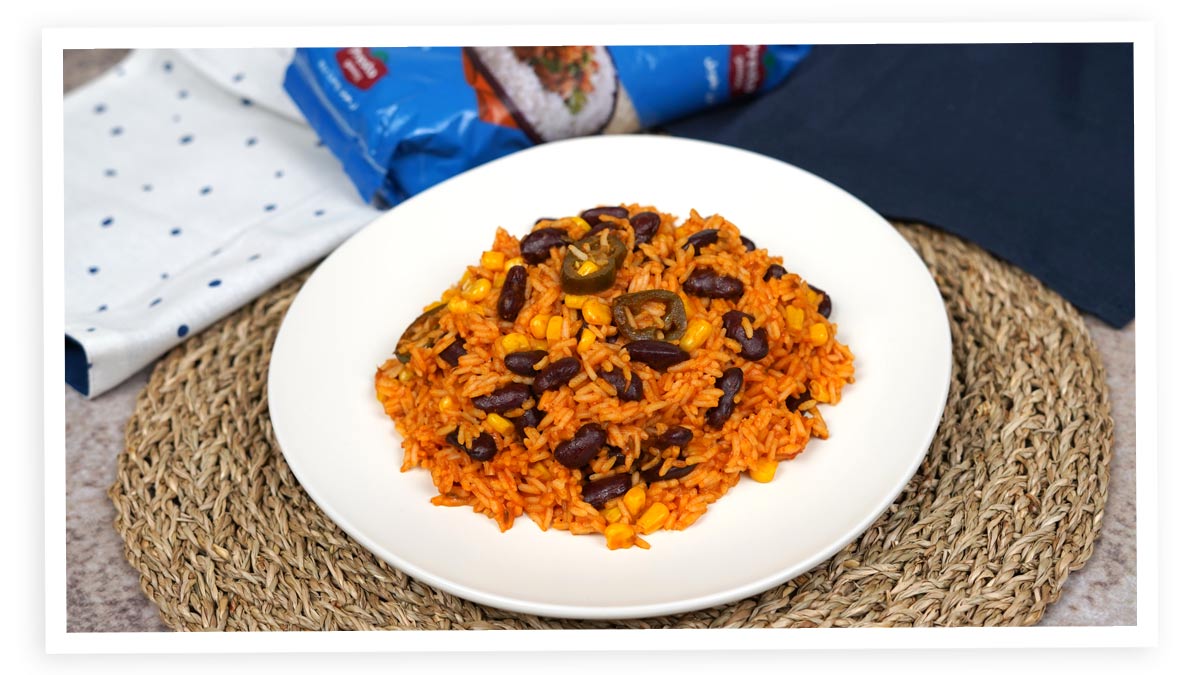 Recette Riz Haricots Rouges Mexicaine: Présentation du plat