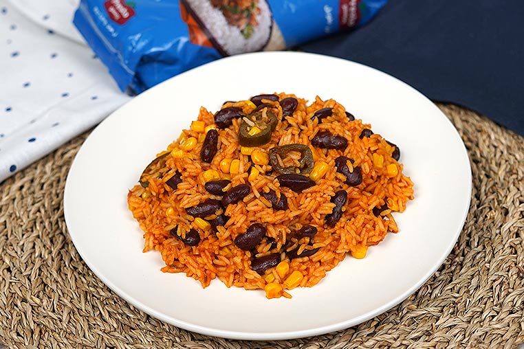 Foto de Recette Riz Haricots Rouges Mexicaine