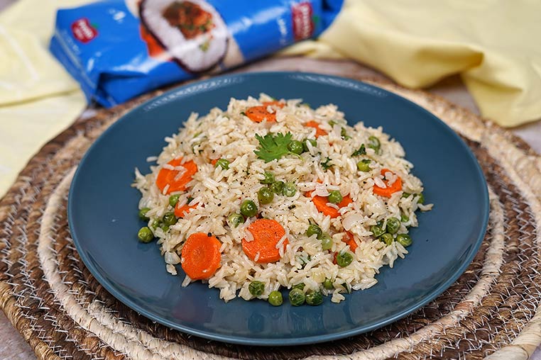 Foto de Riz carotte petit pois : Recette facile et rapide