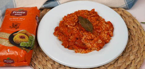 imagen receta Jollof rice : Recette traditionnelle délicieuse