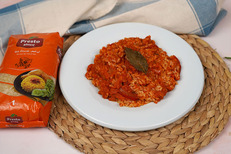 Foto de Jollof rice : Recette traditionnelle délicieuse