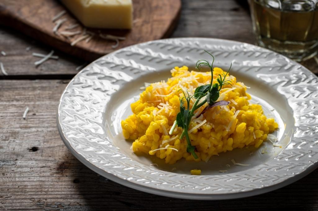 Risotto au safran