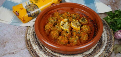 Recette Tajine de Boulettes de Riz aux Sardines