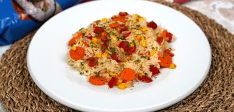 imagen receta أرز بالخضار: وصفة سهلة ولذيذة