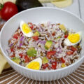 salade lentilles riz