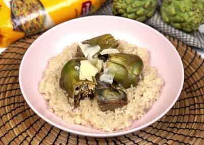 Risotto aux artichauts