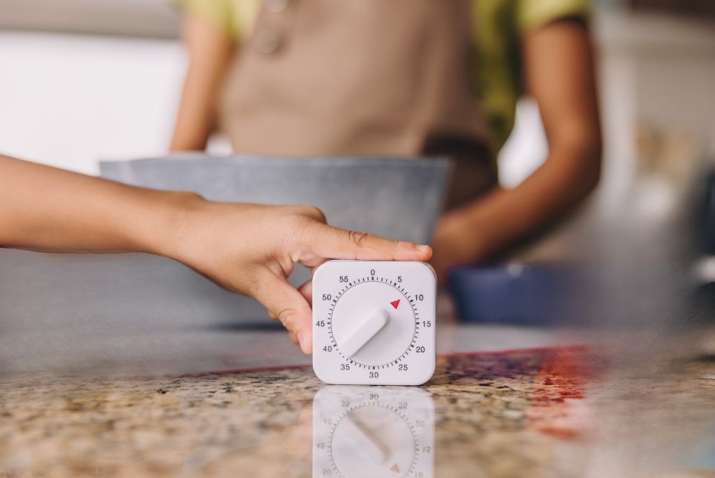 تحكموا في مدة الطهي حسب نوع الطعام ساعة طبخ مضبوطة على أقل من 10 دقائق