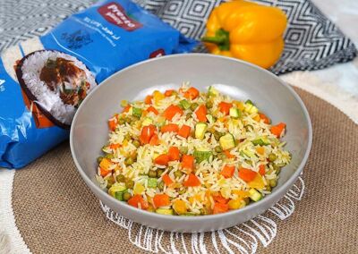 Riz aux légumes facile pour les enfants