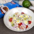 Salade de riz à l’avocat : une recette fraîche et nutritive