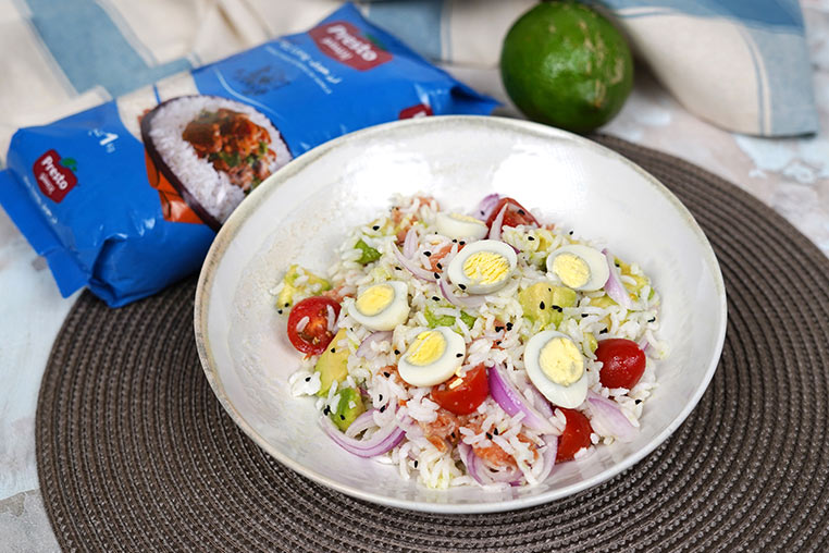 Foto de سلطة الأرز مع الأفوكادو: وصفة طازجة ومغذية