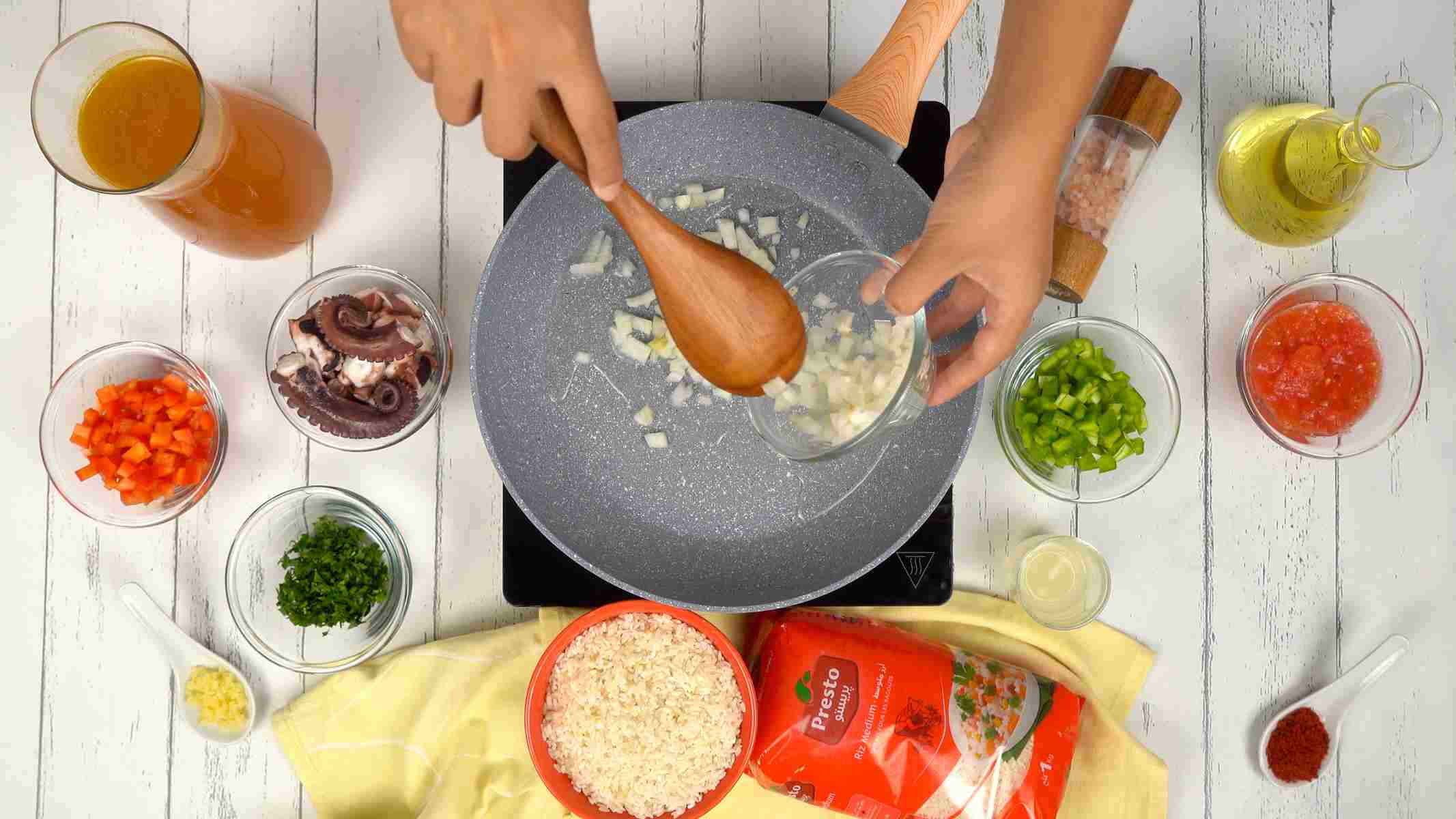 Faire revenir les légumes