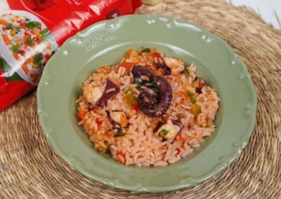 Riz au poulpe