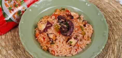 imagen receta Riz au poulpe