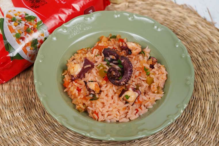 Foto de Riz au poulpe