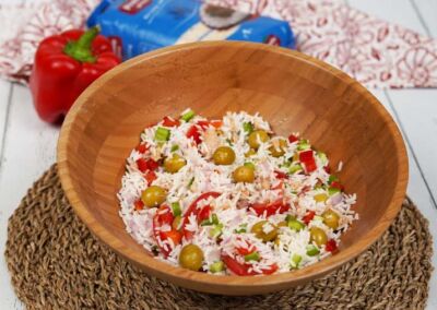 سلطة الأرز السهلة