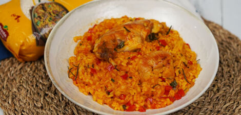 imagen receta Paella au poulet et au lapin