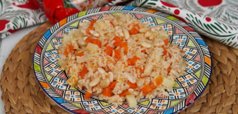 imagen receta Riz aux haricots blancs