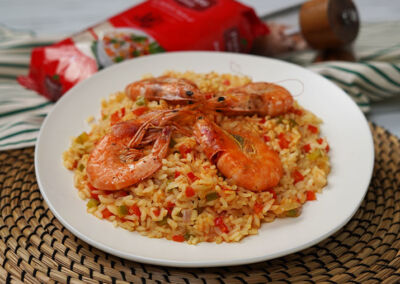 Riz aux crevettes
