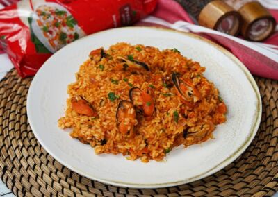 Riz aux moules