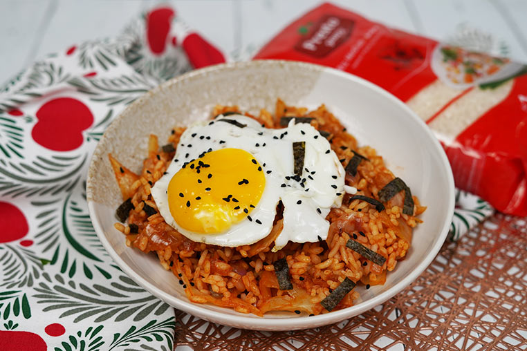 Foto de Kimchi bokkeumbap